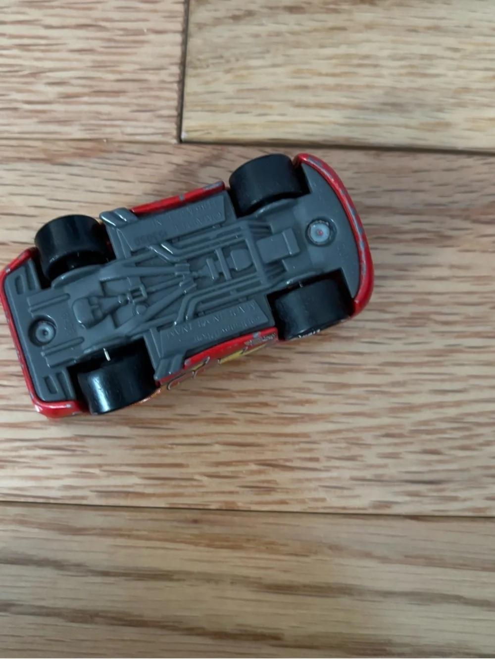 Disney Lightning McQueen Red Racing Car Toy with Rust-eze Graphics